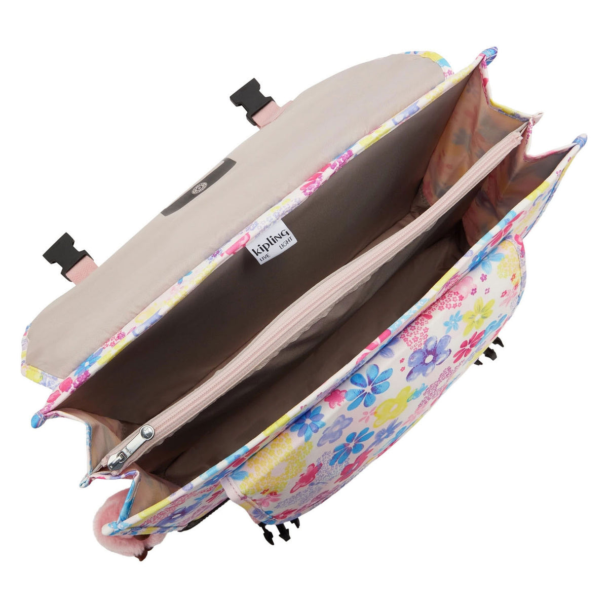 Plecak Kipling Preppy - znaczek kwiatowy