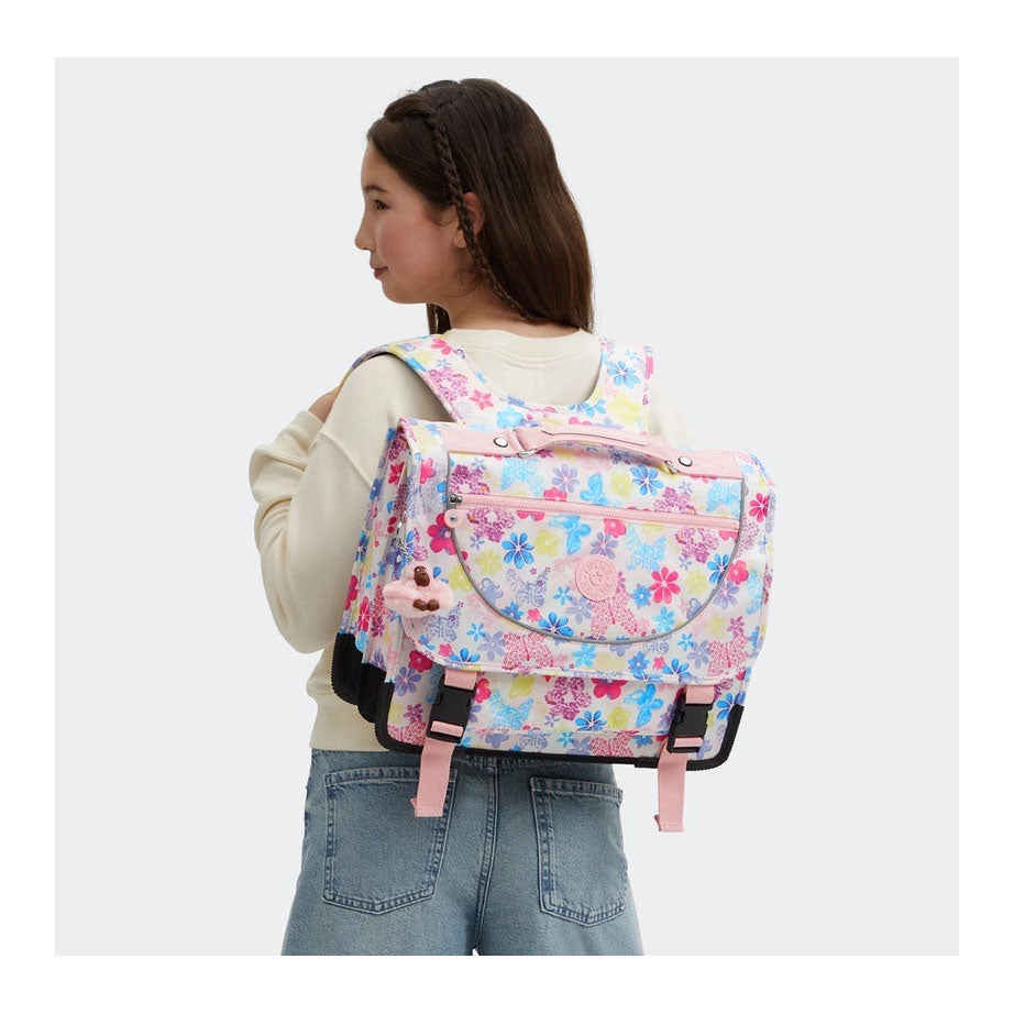 Plecak Kipling Preppy - znaczek kwiatowy