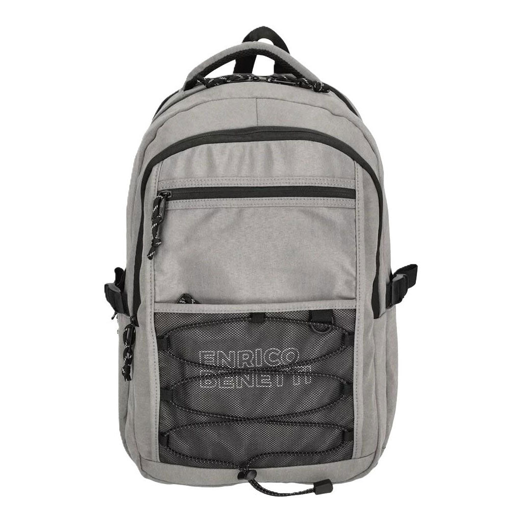 Mocowanie plecaka Enrico Benetti jasnoszare - laptop 17 inc