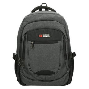Plecak Enrico Benetti hamburg szary - laptop 17 cali