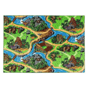Dino world speelkleed - 140x200cm