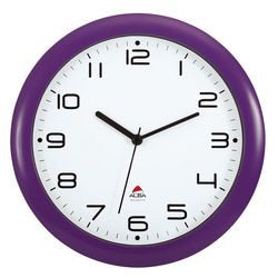 Zegar ścienny alba hornewp 30 cm fioletowy