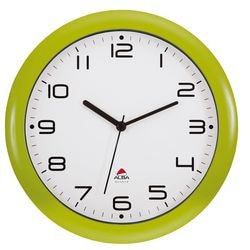 Zegar ścienny Alba Hornewv 30 cm zielony