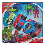 Hasbro super hero adventures action racers - 2 race auto's