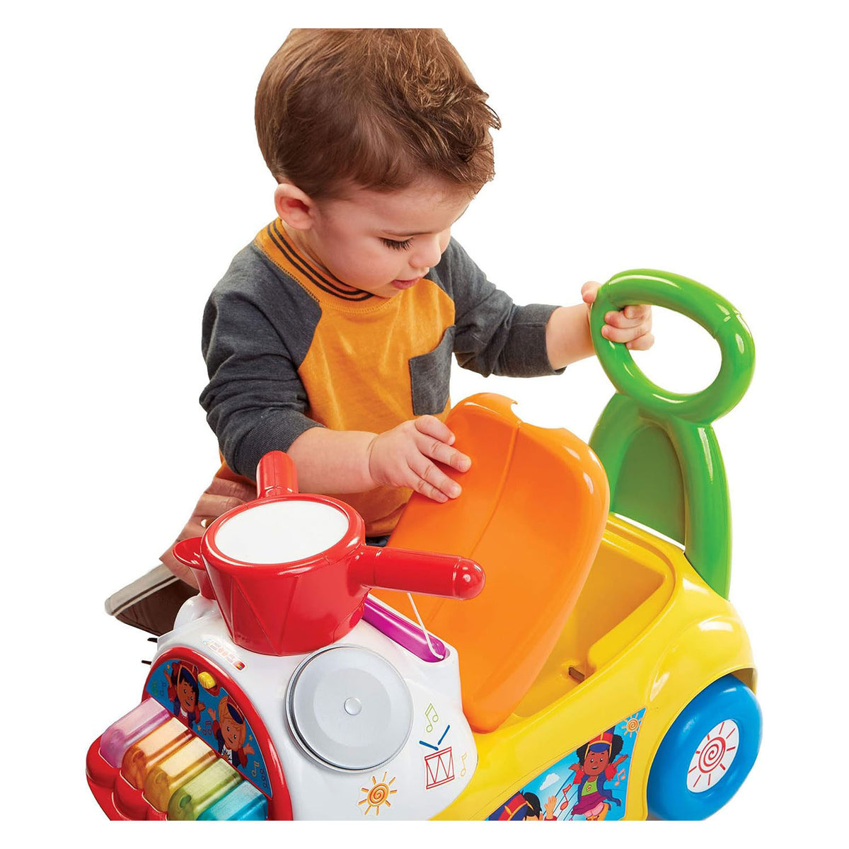 Mattel fisher price little people music parade loopauto