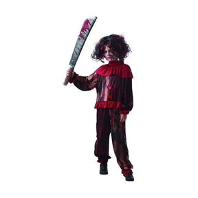 Kinderkostuum enge clown - maat 146