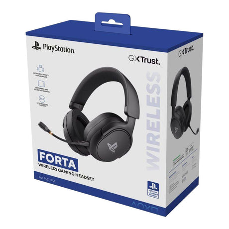 Trust gxt499 forta wireless headset - zwart