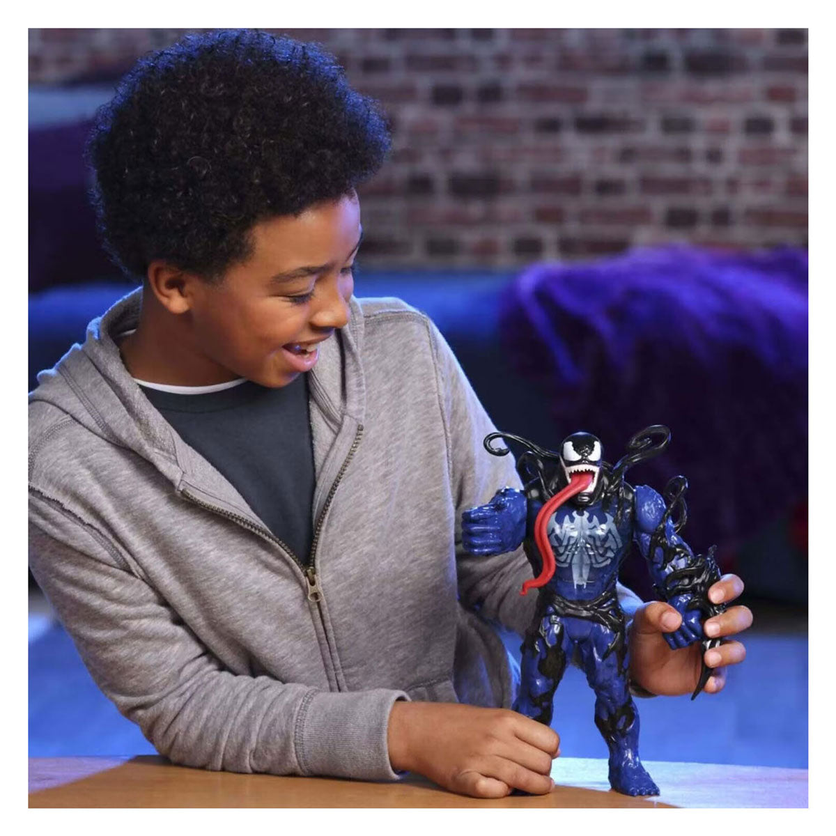 Hasbro marvel spiderman venomversus liquid shifter actiefiguur