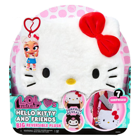 Ty lol Niespodzianka uwielbia duży, dwustronny pluszowy zestaw Hello Kit Friends