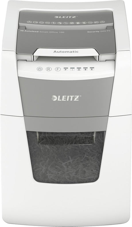 Niszczarka do papieru Leitz IQ biała