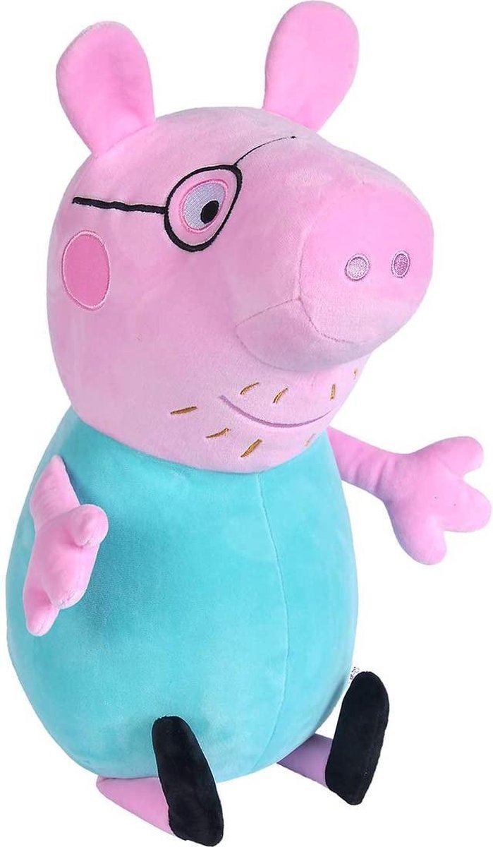 Simba Świnka Peppa Papa Junior 37 cm - przytulanka