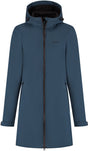 Kjelvik outdoorjas ines donkerblauw