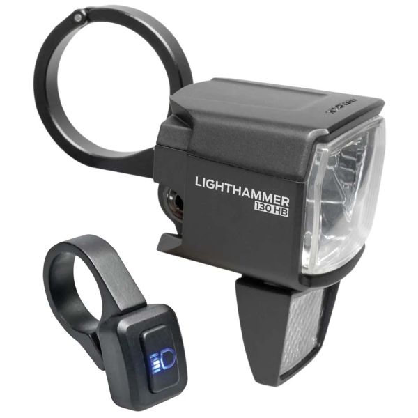 Trelock Reflight LighThammer LS 930-HB E-B 12V DC 130 Lux