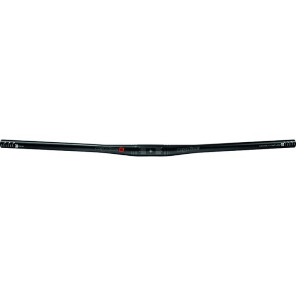 Płaskownik kierownicy Ergotec 31,8x680 mm - czarny