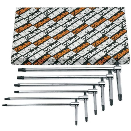 Beta Torx Stift Keys Ustaw narzędzia 951TX S6 z uchwytem (6 -piece)