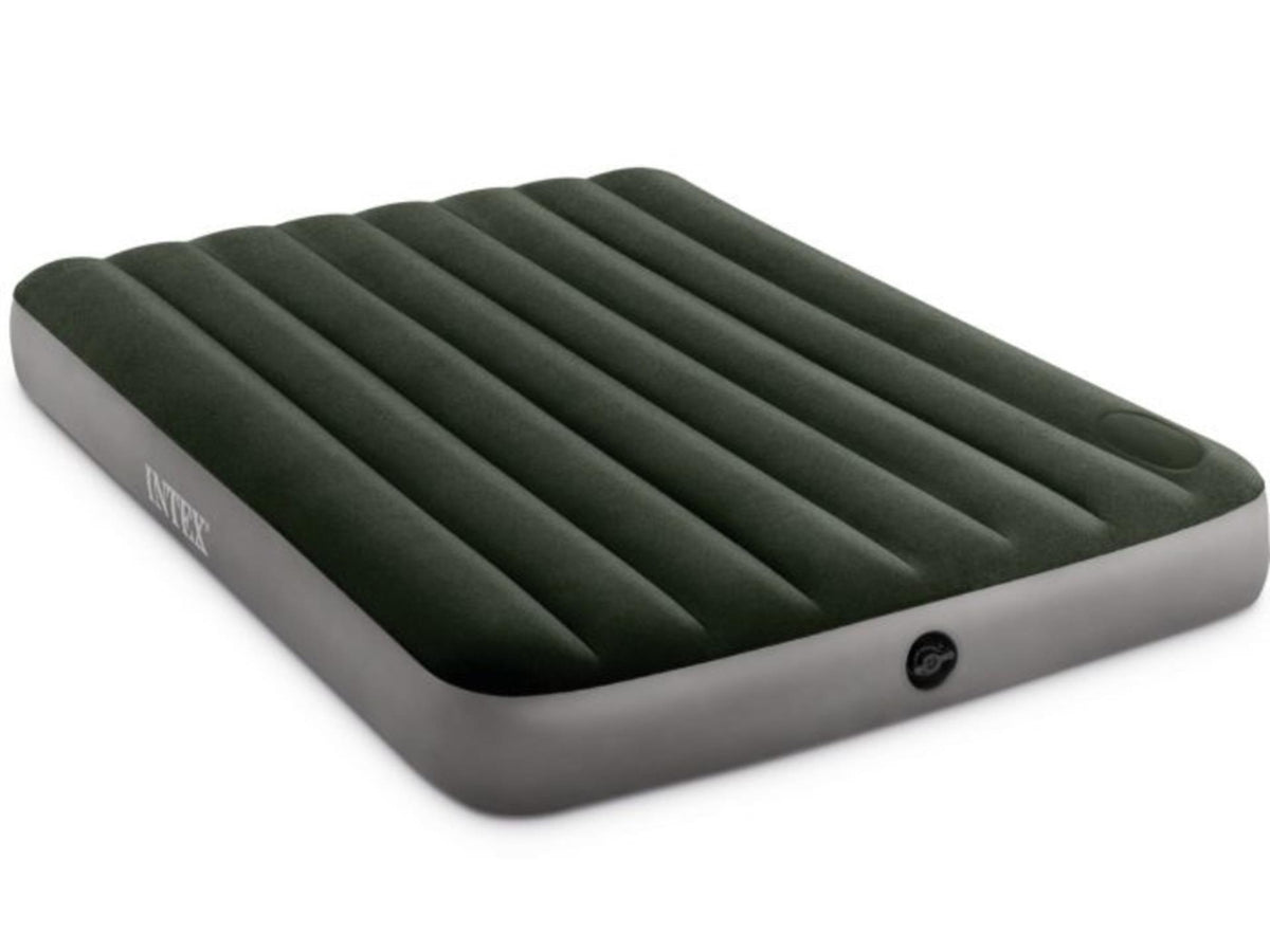 Intex - Puchowy materac dmuchany - łóżko podwójne