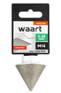 Waart diamanten kegelsnijder 2-38mm x m14