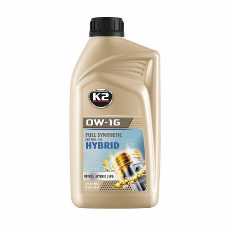 K2 motorolie 0w16 hybride 1l