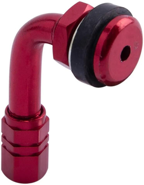 Zawór felgi Spec-x 90 stopni czerwony