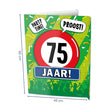 Tabliczki okienne Paperdreams - 75 lat 60x45cm