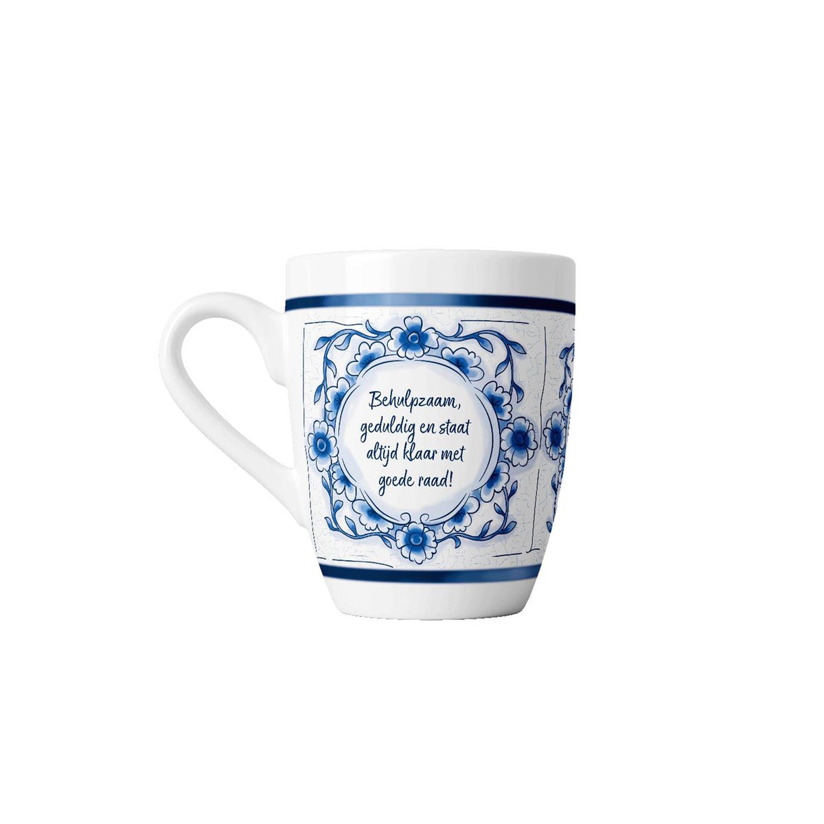 Kubek Paperdreams delft niebieski - tata - ceramiczny 440ml