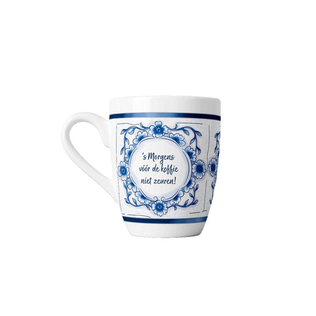 Kubek Paperdreams delft niebieski - nie narzekaj - ceramiczny 440ml
