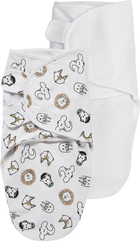Otulacz Meyco Baby Animal Uni - 2 szt. - wielobarwny - 0-3 miesiące - 1,0 tog