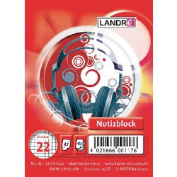 Notatnik landré a7 40 kartek