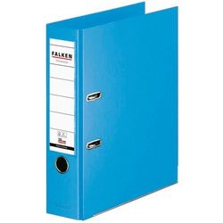 Ordner falken chromocolor a4 80 mm karton, pp (polipropylen) jasnoniebieski 1 szt.