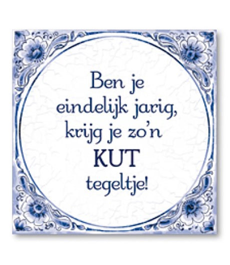 Płytka Paperdreams Delft Blue - gówniana płytka