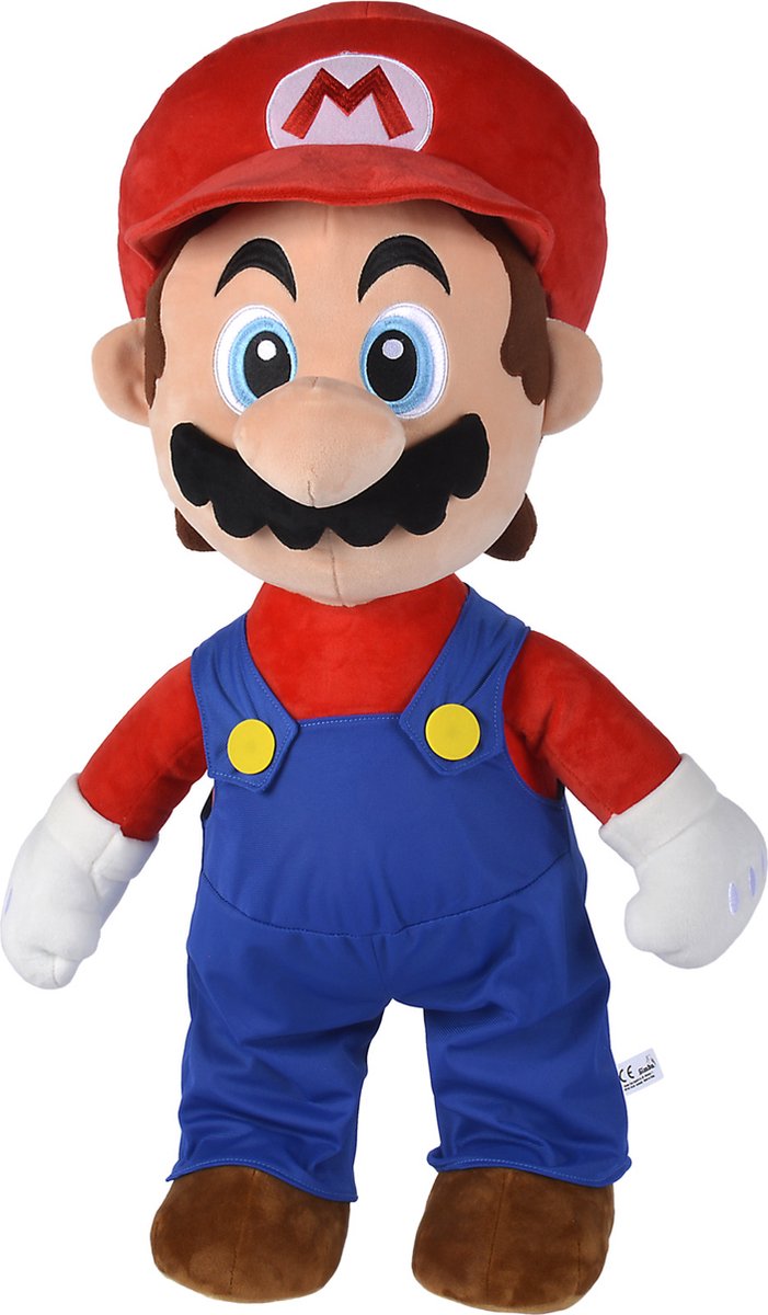 Simba super mario - mario plusz, gigant - 70 cm - przytulanka