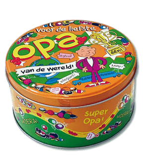 Puszka po cukierkach Paperdreams - dziadek nr 16 Puszka po cukierkach - dziadek nr 16
