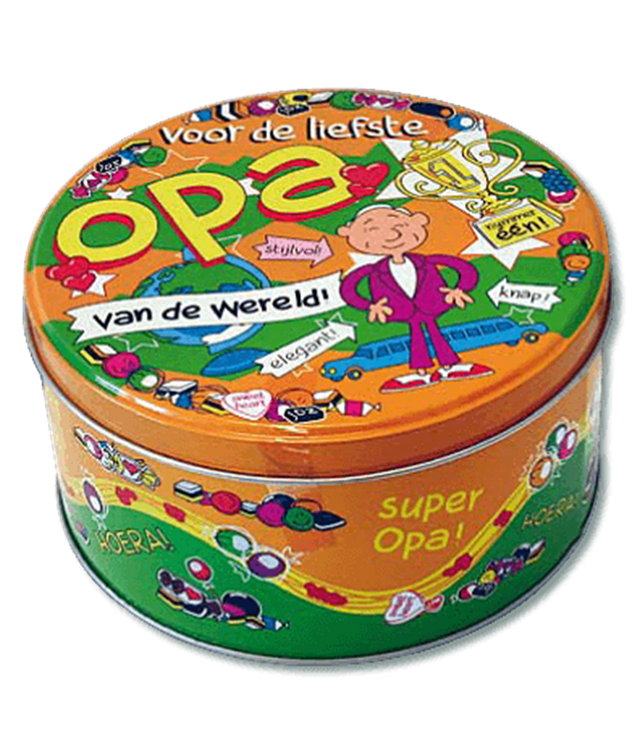 Puszka po cukierkach Paperdreams - dziadek nr 16 Puszka po cukierkach - dziadek nr 16