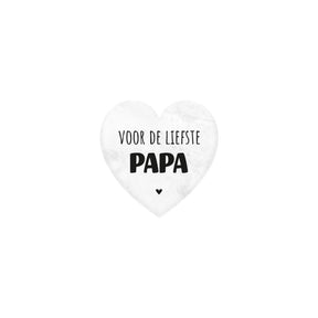 Paperdreams marmurowe serce - tata - 5x5cm