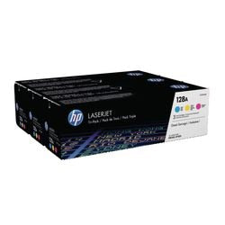 Kaseta z tonerem hp ce371am nr. 128a niebiesko-purpurowy żółty, 3 szt