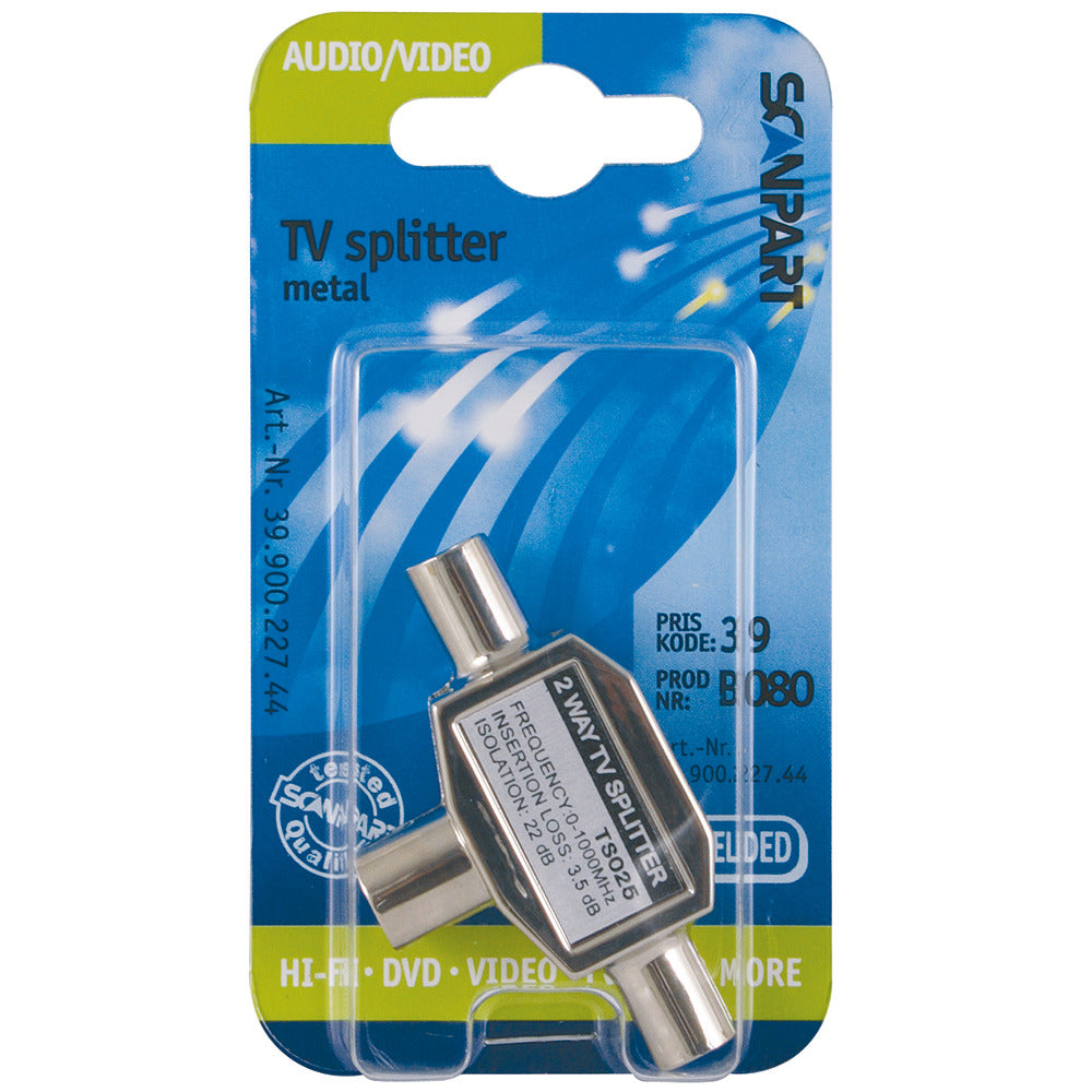 Scanpart Scanpart Splitter TV 9,5(f)-2x9,5(m)