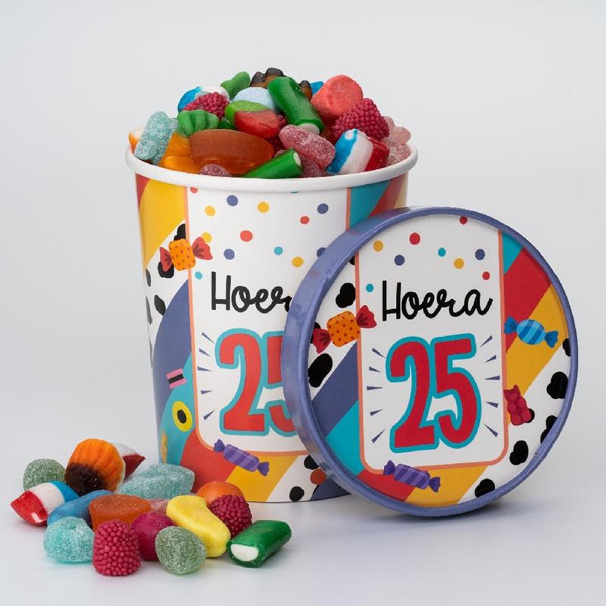 Kubek na cukierki Paperdreams ã˜12x14cm - 25 lat