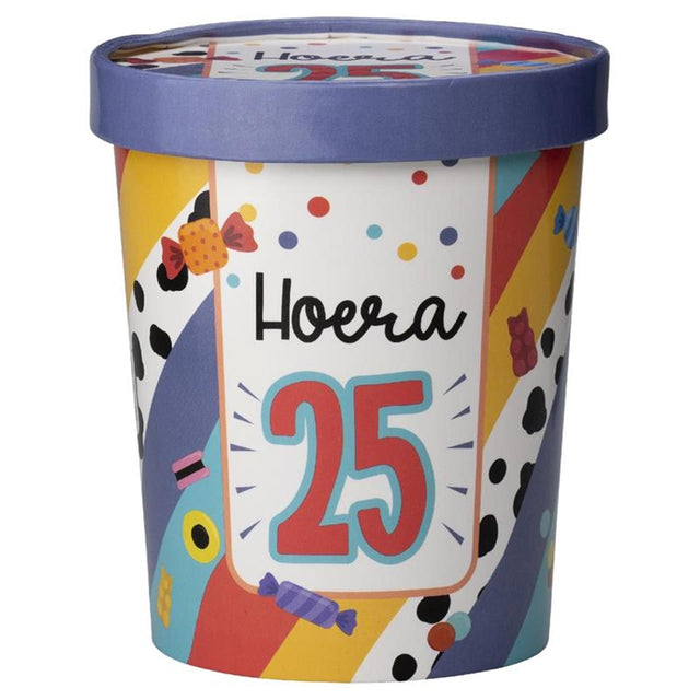Kubek na cukierki Paperdreams ã˜12x14cm - 25 lat