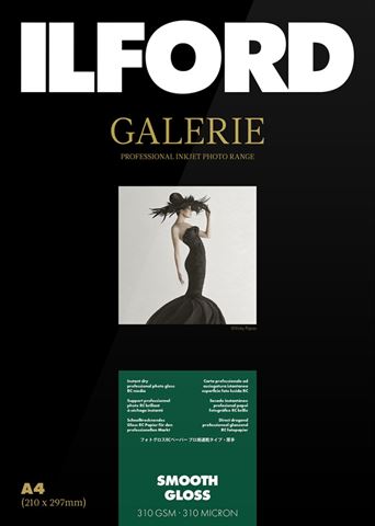Galeria Ilford gładka połysk 310g a3+ 25 ark