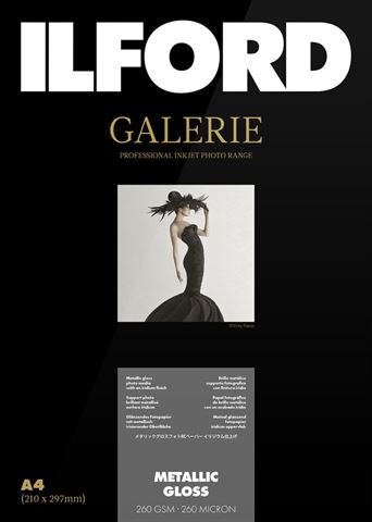 Galeria Ilford metaliczny połysk 260g a4 25 ark