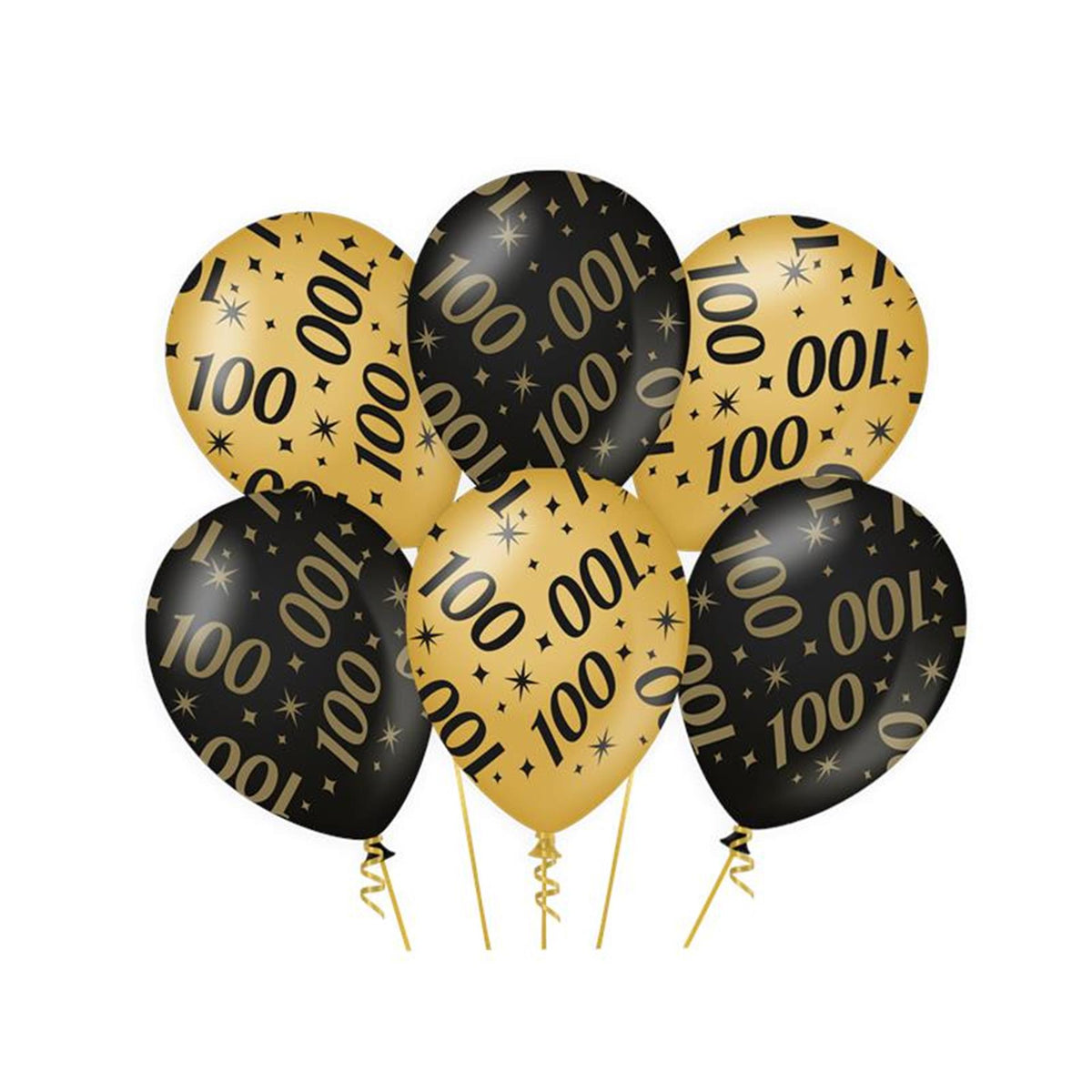 Eleganckie balony na imprezę Paperdreams - 100 6 sztuk