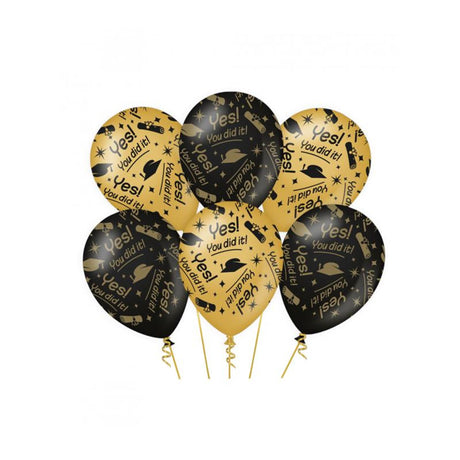 Balon na imprezę Paperdreams z klasą - udało Ci się, 6szt