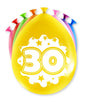 Balony z cyframi Paperdreams - 30 lat 8 sztuk 30cm