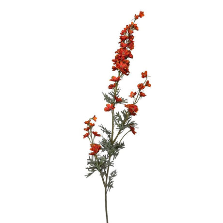 Kolekcja Roberts sztuczny kwiat ostróżka larkspur85cm pomarańczowy