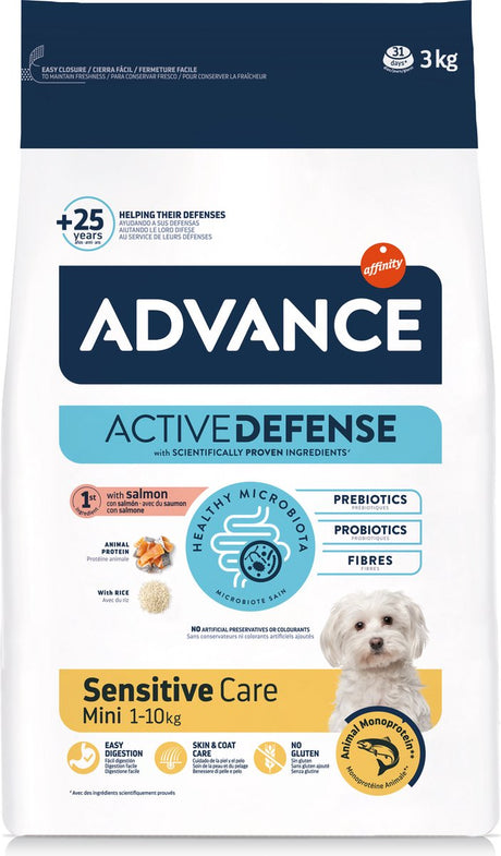 Advance - mini Sensitive - karma dla psów - 3 kg