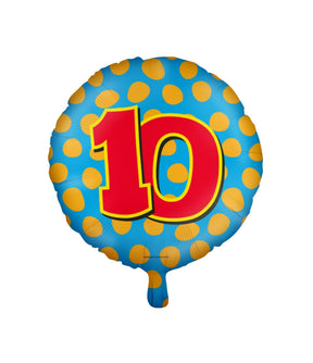 Balon foliowy Paperdreams Happy - 10 lat
