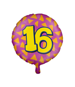 Balon foliowy Paperdreams Happy - 16 lat