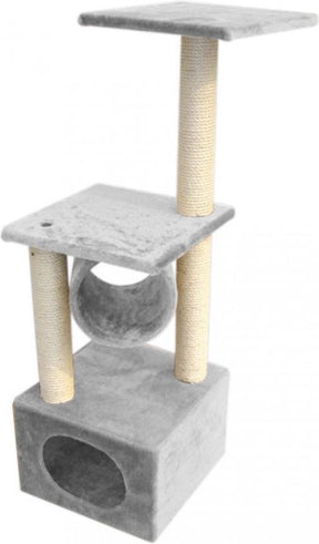 Drapak Ebi Classic Tree Rodo - szary - 38 x 38 x 110cm
