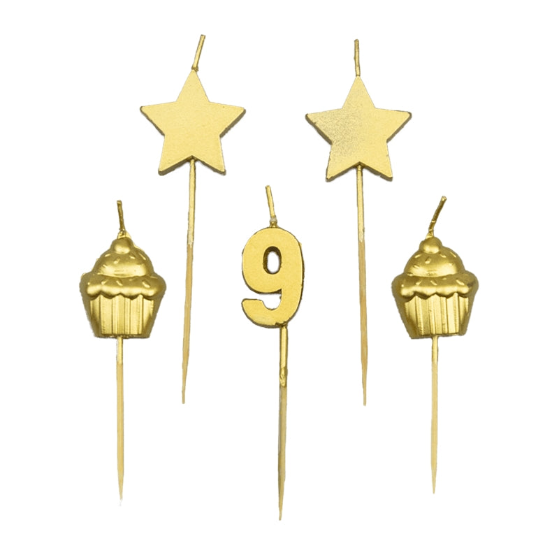 Paperdreams cake candles - 9 years