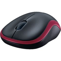 Mysz bezprzewodowa Logitech m185 (czerwona, sprzedaż detaliczna)